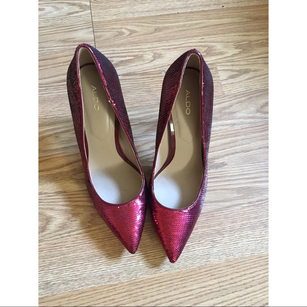 Aldo Sequin Stiletto heels